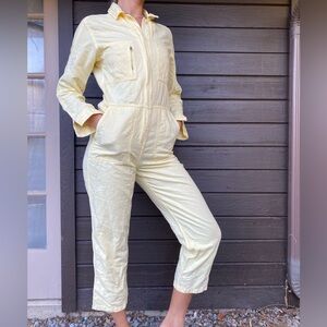 Outerknown Station Jumpsuit Yellow